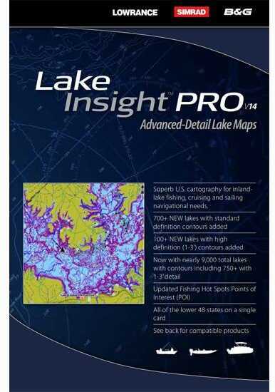 Lowrance Lake Insight Pro 2014
