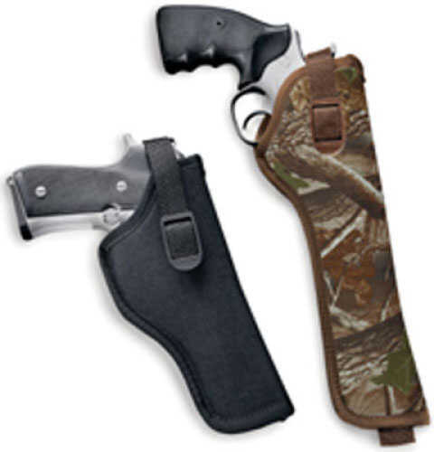 Uncle Mikes Sidekick Hip Holster - RH, Black 5 To 6.5" Barrel Medium And Large Double Action Revolvers Waterproof - Mol