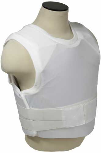 Vism Concealed Carrier Vest w 2 3A Ballist Panels-White Sm