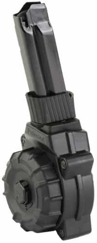 ProMag SW Shield Plus 9mm 30 Round Drum Black Polymer Mag