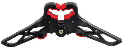 TruGlo Bow Jack LW Folding Bow Stand Mini Wide Black Red
