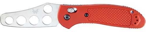 Benchmade Pardue Griptilian Trainer Blade Knife Red Handle