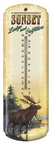 Rivers Edge Moose/Lodge Thermometer 1351