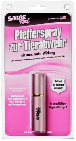 Sabre Pink Lipstick Pepper Spray  Model: LS-22-US