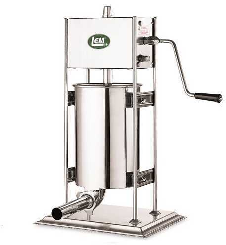 Lem Products 25 Pound Dual Gear SS Vertical Sausage Stuffer Md: 1111