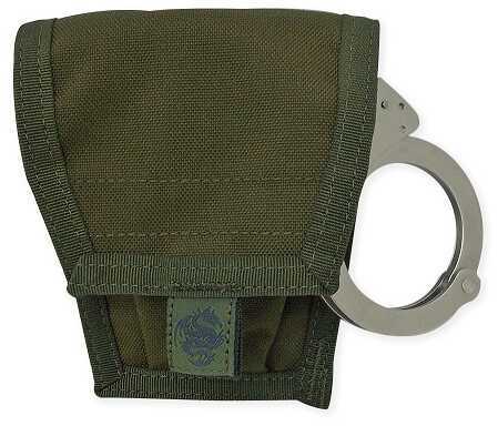 T ACP rogear Double Handcuff Pouch- Drab Green