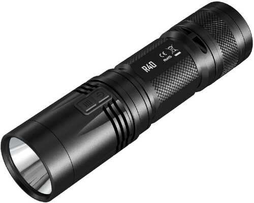 Nitecore 1000 Lumen R40 Tactical Flashlight Black