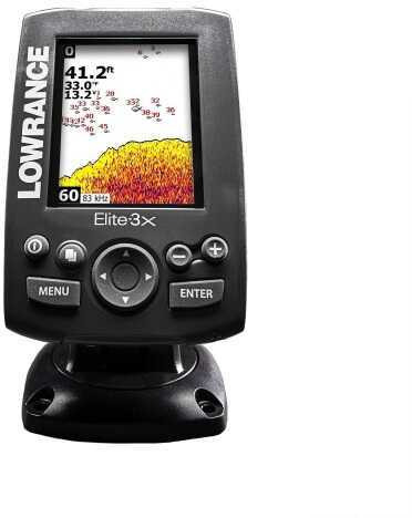 Lowrance Elite 3X 83/200 Sonar Only Md:000-11448-001