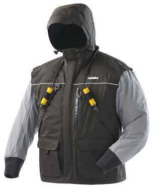 Frabill Jacket I2 Black/Heather Grey 3Xl