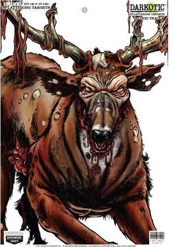 Birchwood Casey Darkotic 12X18 In Blood Trail Splatter Target 8 Pck