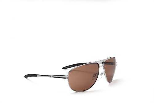 Optic Nerve Pondhawk Polarized Wire Sunglasses Silver