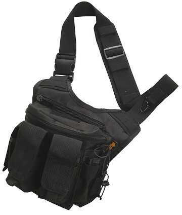 US PeaceKeeper P20307 Rapid Deployment Pack Range Bag Tactical 600D Polyester 12" x 10" x 3" Black                      