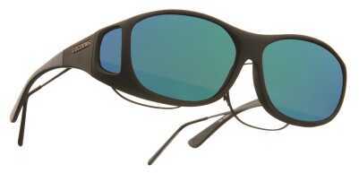 Cocoons M Black Frame Green Lens Fitover Sunglasses