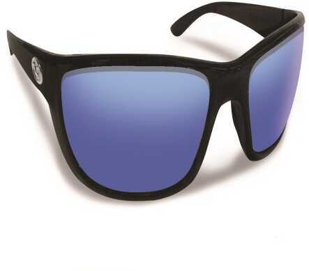 Flying Fisherman Cay Sal Black/Smoke Blue Mirror Sunglasses