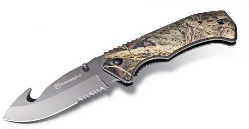 Kilimanjaro Victus 8 Inch Hunting Knife In Camo With Gut Hook Md: 910088