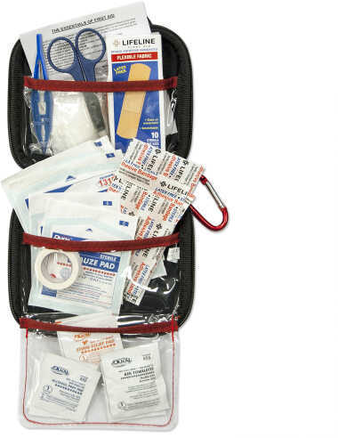 Lifeline Med Hard Shell Foam First Aid Emergency Kit 53Units