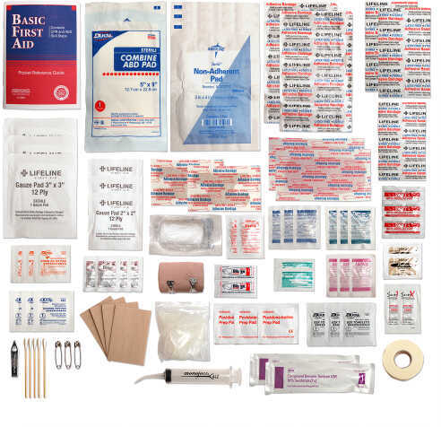 Lifeline Trail Light 5 Survival First Aid Kit 99 Pieces
