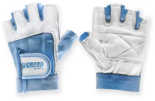 Grizzly Womens Blue Paw Gloves - XS