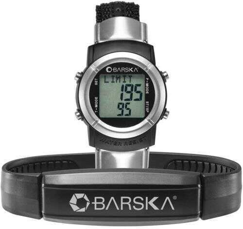 Barska Optics Fitness Watch With Heart Rate Monitor, Matte Black