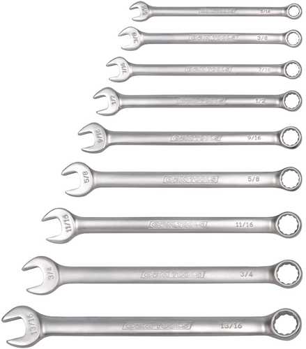 Great Neck 9 Piece Metric Combination Wrench Set