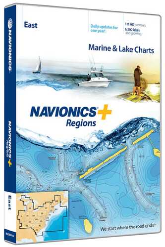Navionics Regions-East MSD/NAV+EA