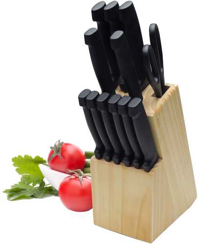 Utica 13 Piece Cutlery Block Set