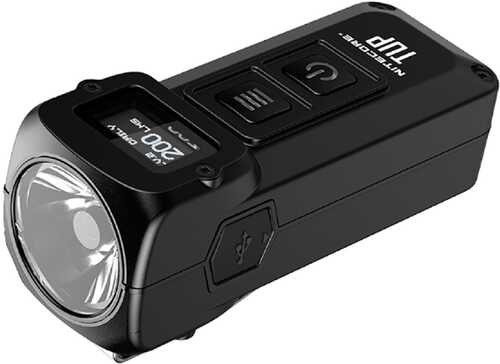 Nitecore TUP 1000 Lumen RCHRGBL Keychain Flashlight Black
