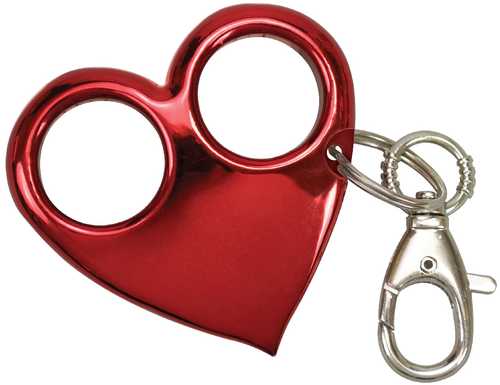 PSPI Ha-Red Heart Attack Key Chain Red