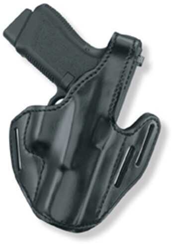 Gould & Goodrich Right Hand Belt Holster, for Glock 17/22/31, Leather Black Md: B733-G17
