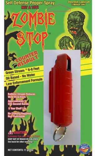 Counter Assaukt Zombie Stop Pepper Spray With Hard Case, 0.5 Ounce