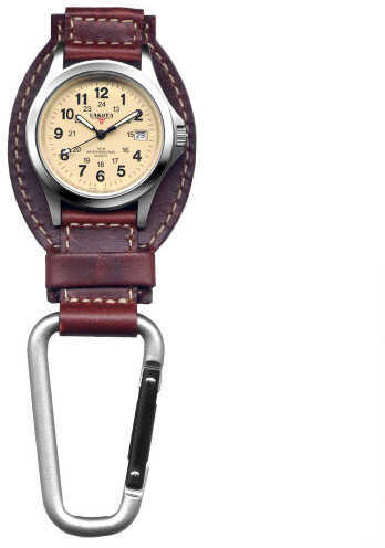 Dakota Watch Company Brown Leather Field Clip