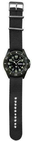 Dakota Watch Company Black Military Dial Ion Wrist