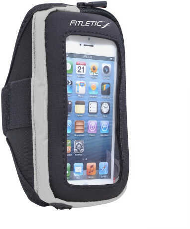 Fitletic Smart Phone Arm Band With Window Black/Gray-S/M