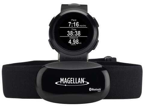 Magellan Echo Fit Sports Watch With Heart Rate Monitor Black