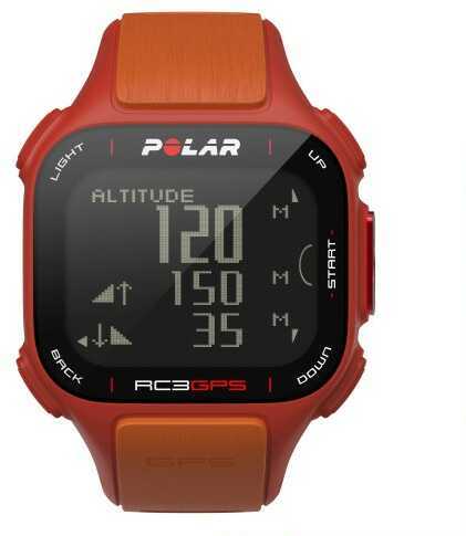 Polar Rc3 GPS Sports Watch Red/Orange