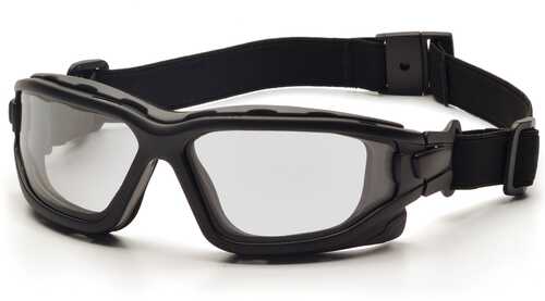 Pyramex I-Force Slim Black Frame Clear AF Lens Sealed Eyewear