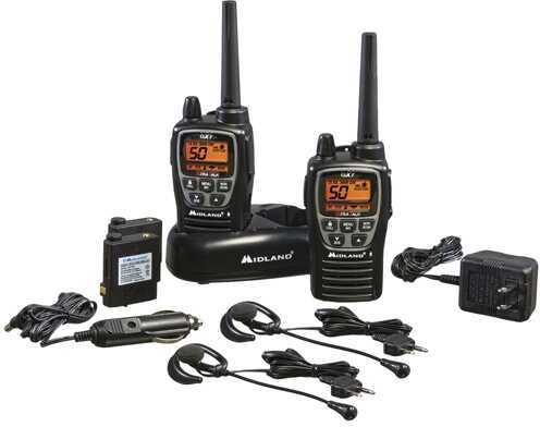 Midland GXT2000Vp4 Radios With Batteries/Charger And Ear/Mic