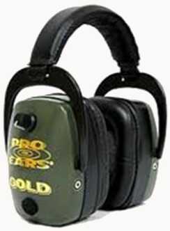 Pro Ears Mag Gold Series Muffs Green Gs-DPM-G