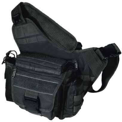 Leapers Multi Functional Tactical Messenger Bag, Black Md: Pvc-P218B