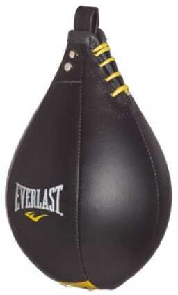 Everlast Leather Speed Bag Black Large