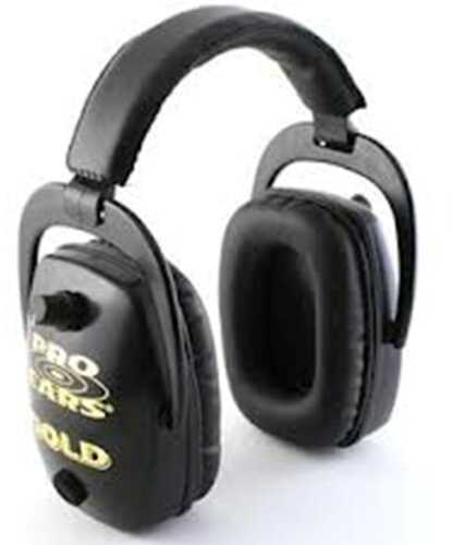 Pro Ears Slim Gold Series Muffs Black Gs-Dps-B