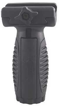 CAA MVG Short Vertical Grip W/Pressure Switch Mounts Poly/Rubber Blk