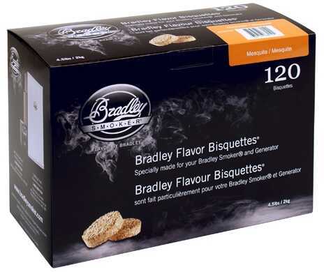 Bradley Mesquite Bisquettes 120 Pack