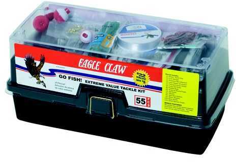 Eagle Claw Go Fish Extreme Tackle Box Kit KTKLBXFW