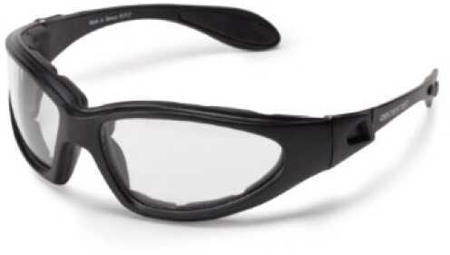Bobster GXR Sunglass Black Frame AntiFog Clear Lenses