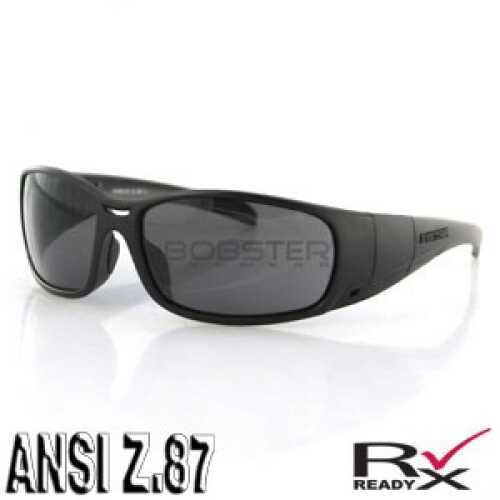 Bobster Ambush Conv Sunglasses Black Frame Smoked Lens