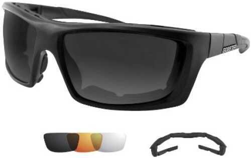Bobster Eyewear Trident Convertible Polarized Smoked, Clear & Amber Lens Md: BTRI101