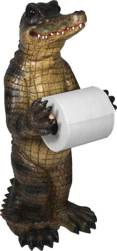 Rivers Edge Alligator Standing Toilet Paper Holder 806