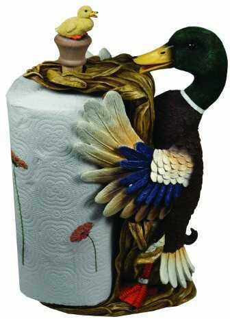 Rivers Edge Duck Paper Towel Holder
