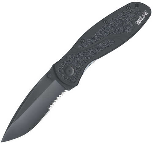 Kershaw Folding Knife W/Partially Serrated Edge Md: 1670BLKST